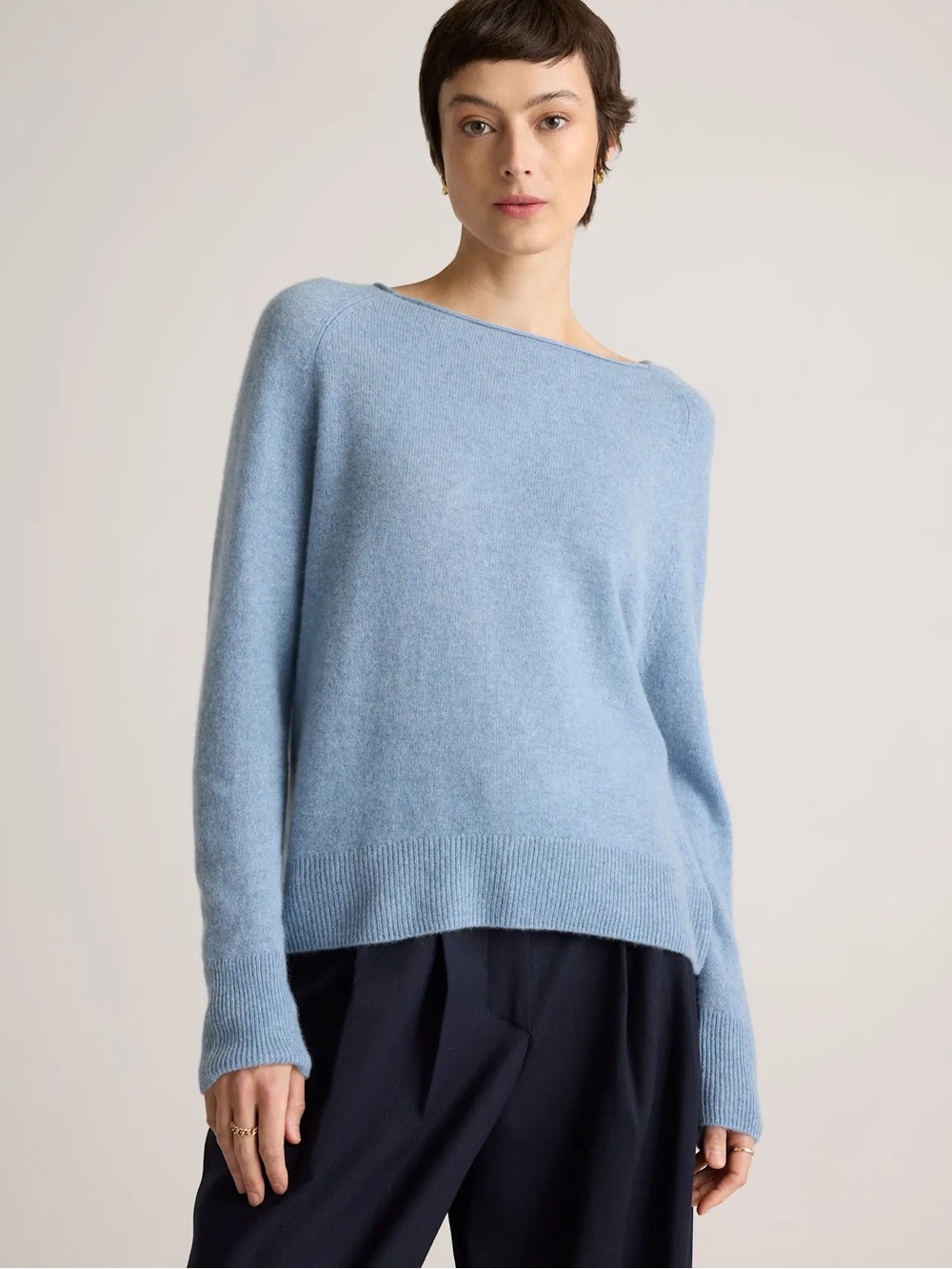 Quince Mongolian Cashmere Boatneck Sweater